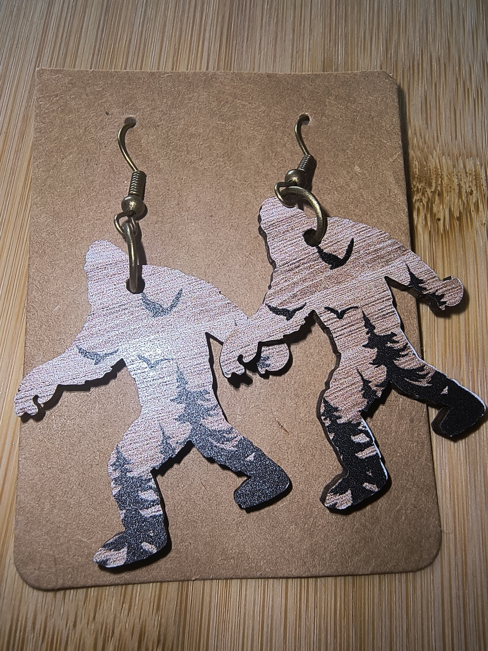 Bigfoot Dangle Earrings